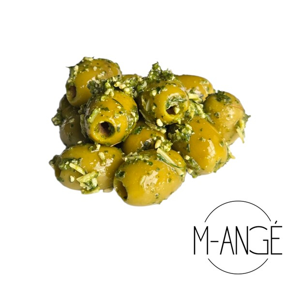 Emilia pesto olijven